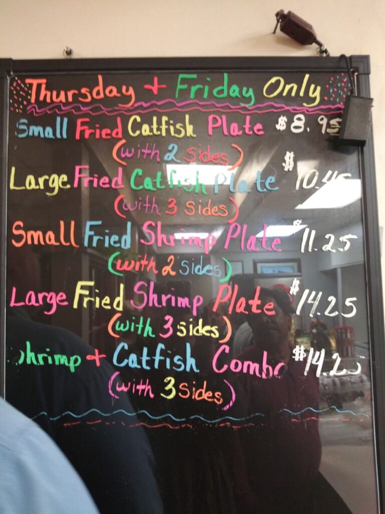 A & A Bar-B-Que Menu 5