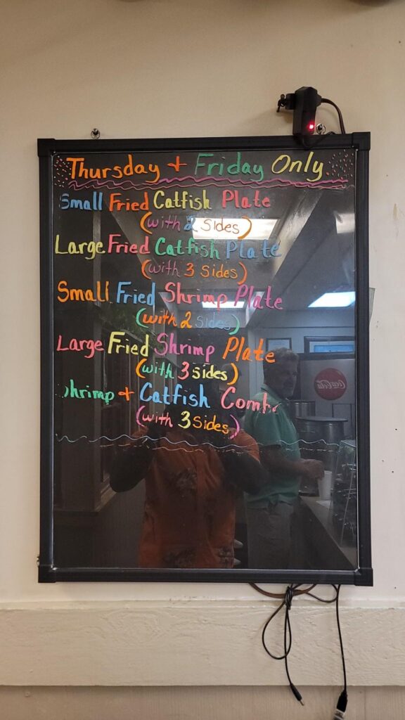 A & A Bar-B-Que Menu 8